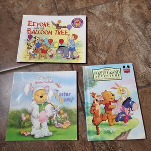 Winnie the Pooh book lot of 3